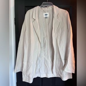 Old Navy linen cardigan blazer